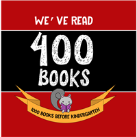 1000 Books 400 Books Badge